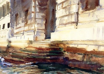 John Singer Sargent œuvres - Les étapes d’un paysage de château John Singer Sargent